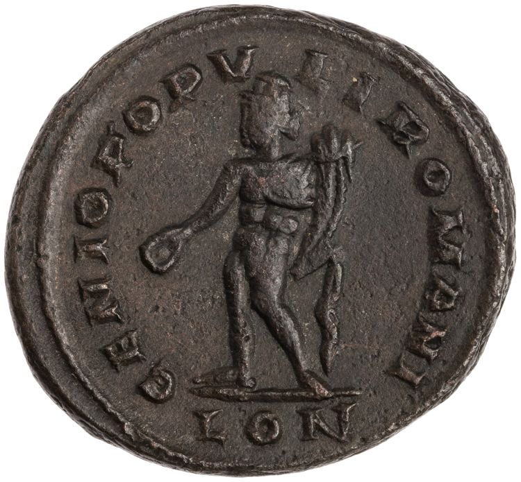 реверс RIC VI Londinium 3A