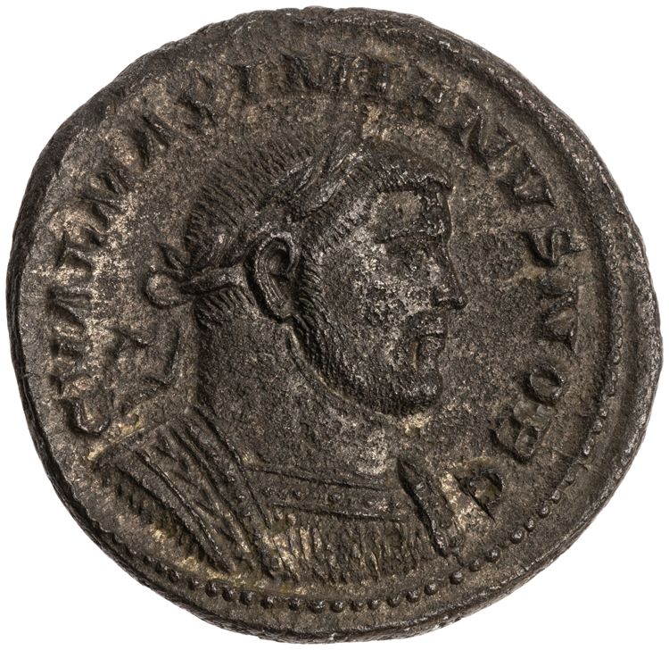 RIC VI Londinium 14b, obverse, American Numismatic Society (ans)