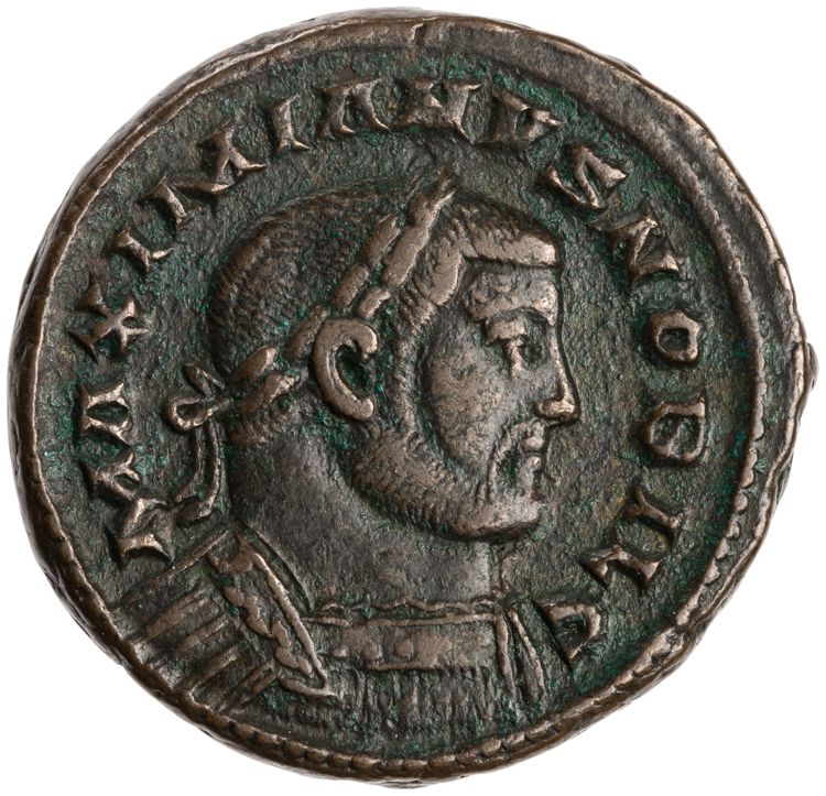 RIC VI Londinium 33, obverse, American Numismatic Society (ans)