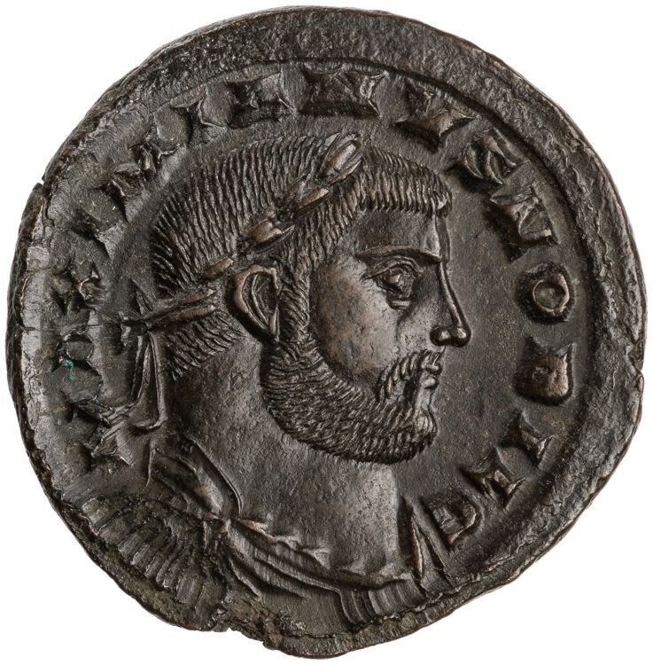 RIC VI Londinium 34, obverse, American Numismatic Society (ans)