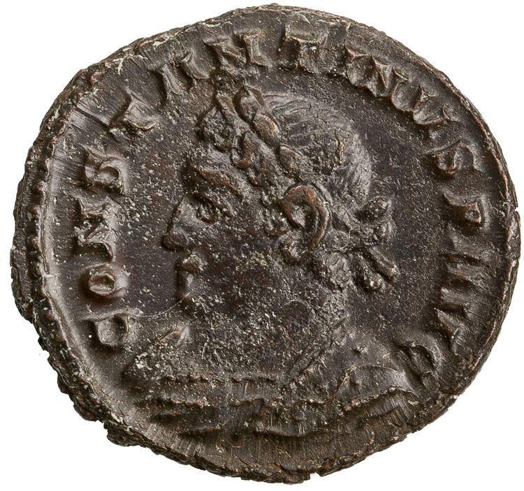 RIC VII Londinium 75, аверс, American Numismatic Society (ans)