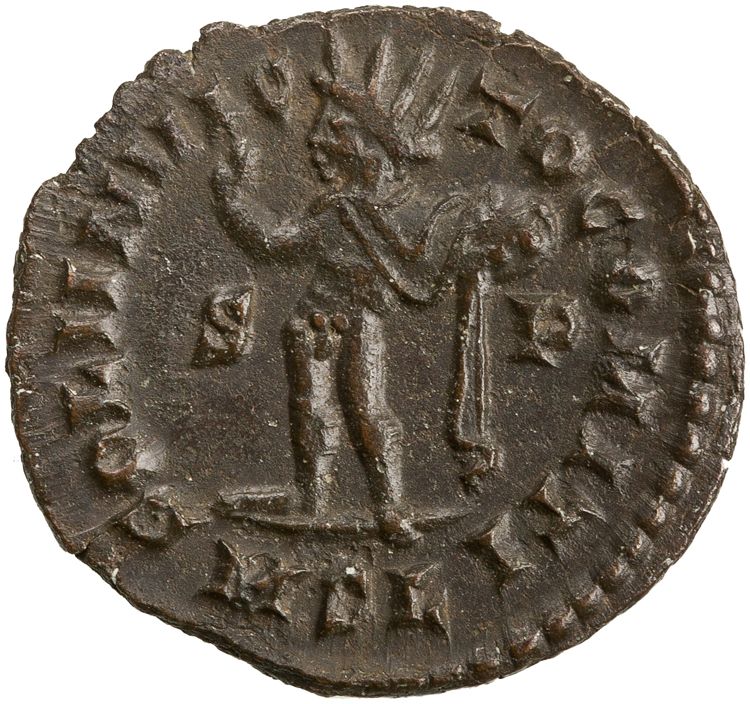RIC VII Londinium 75, реверс, American Numismatic Society (ans)