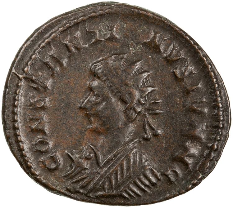 RIC VII Londinium 216, аверс, American Numismatic Society (ans)