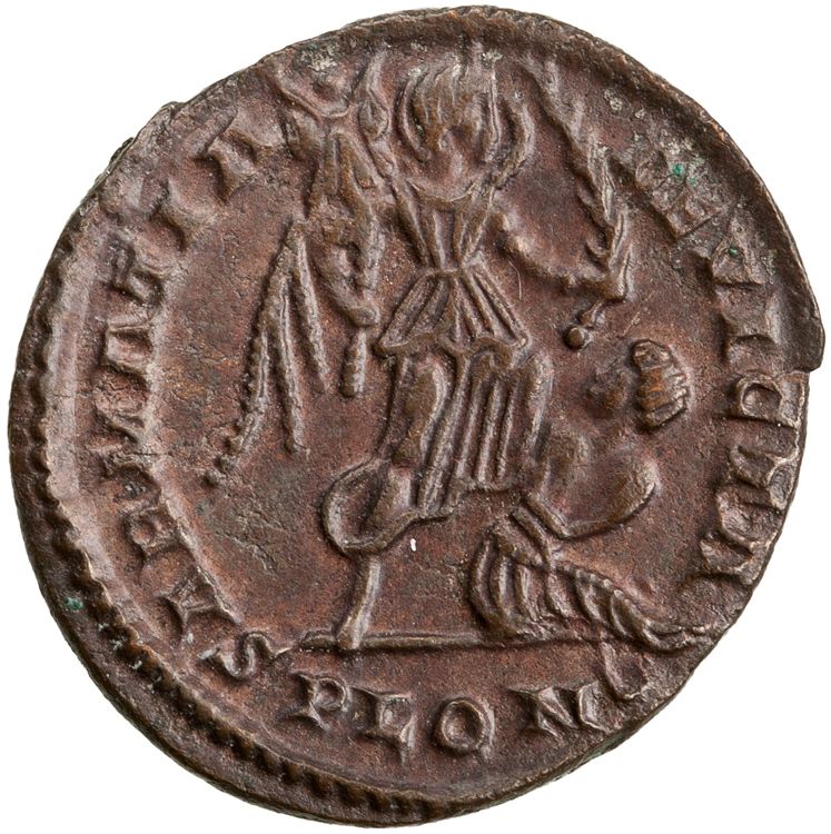 RIC VII Londinium 289, реверс, American Numismatic Society (ans)