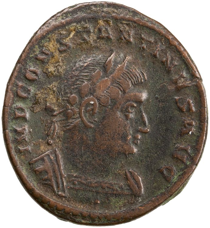 RIC VII Treveri 101, obverse, American Numismatic Society (ans)