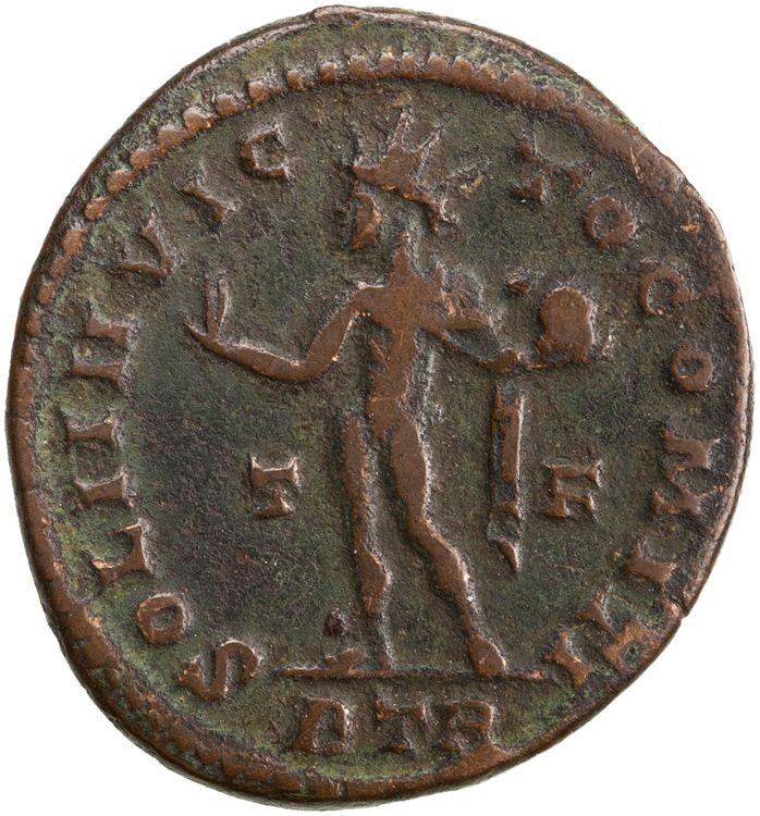 RIC VII Treveri 101, reverse, American Numismatic Society (ans)