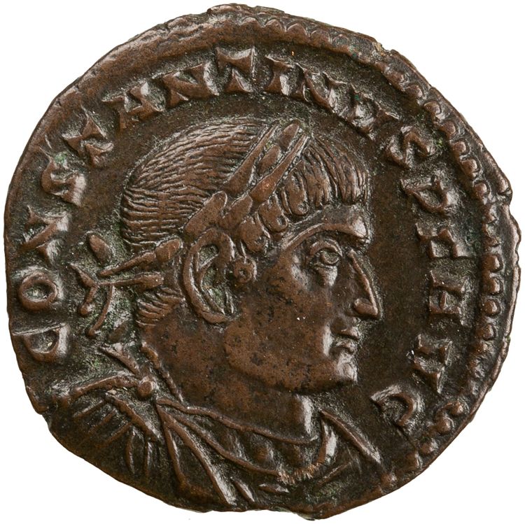 RIC VII Treveri 104, аверс, American Numismatic Society (ans)