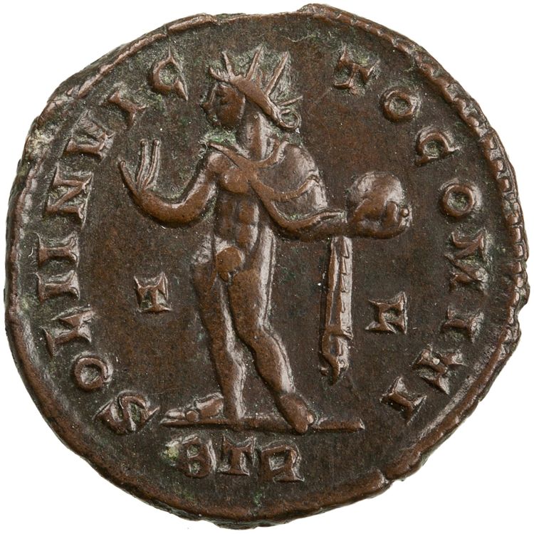 RIC VII Treveri 104, реверс, American Numismatic Society (ans)