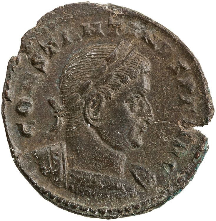 RIC VII Treveri 114, аверс, American Numismatic Society (ans)