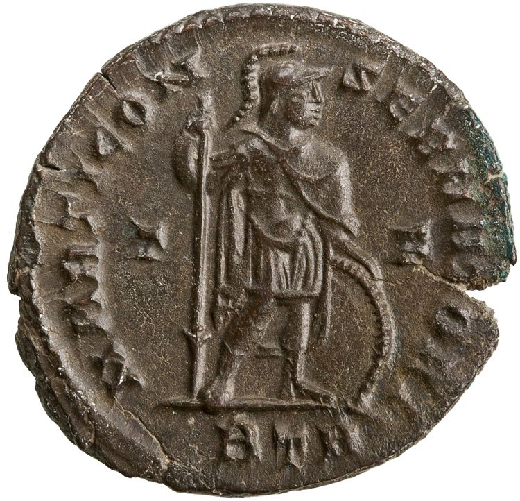 RIC VII Treveri 114, реверс, American Numismatic Society (ans)
