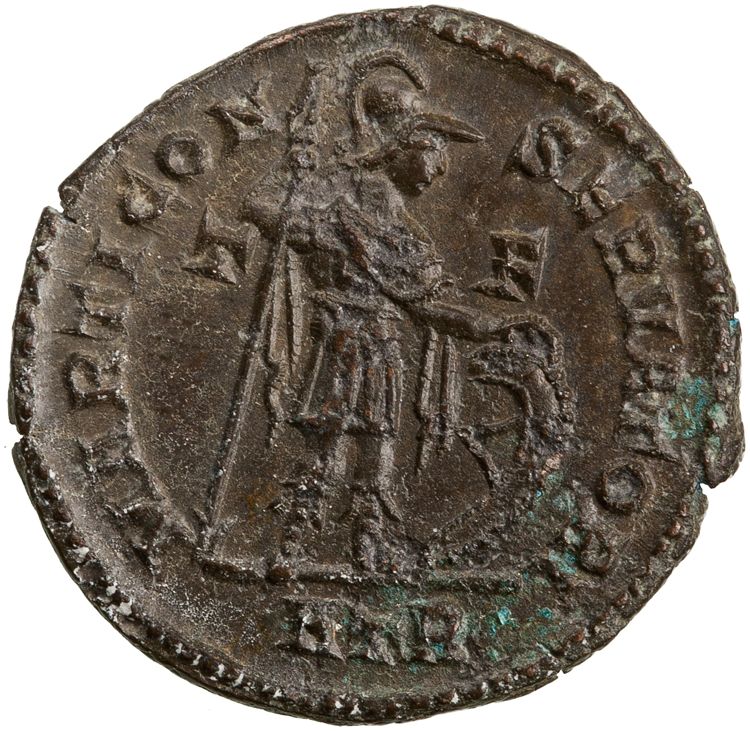 RIC VII Treveri 114, реверс, American Numismatic Society (ans)