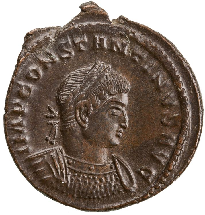 RIC VII Treveri 132, obverse, American Numismatic Society (ans)