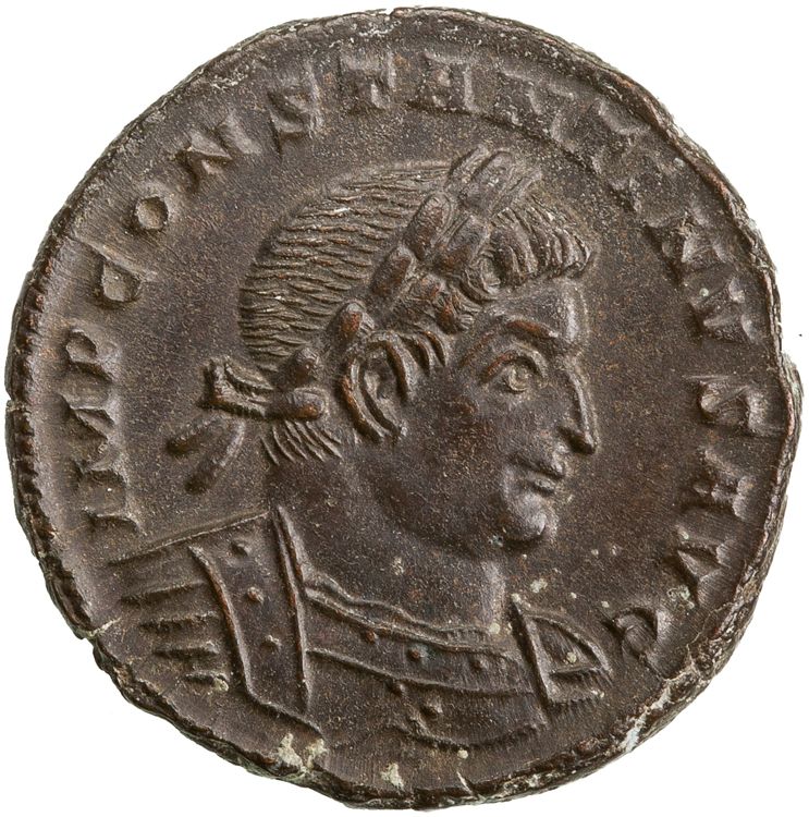 RIC VII Treveri 132, obverse, American Numismatic Society (ans)