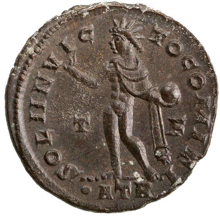 RIC VII Treveri 132, reverse, American Numismatic Society (ans)