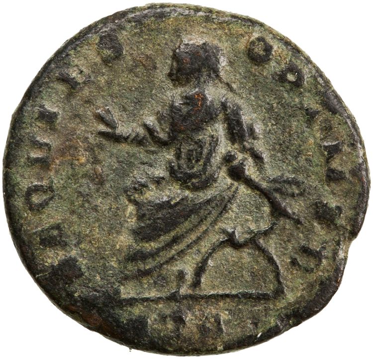 RIC VII Treveri 207, реверс, American Numismatic Society (ans)