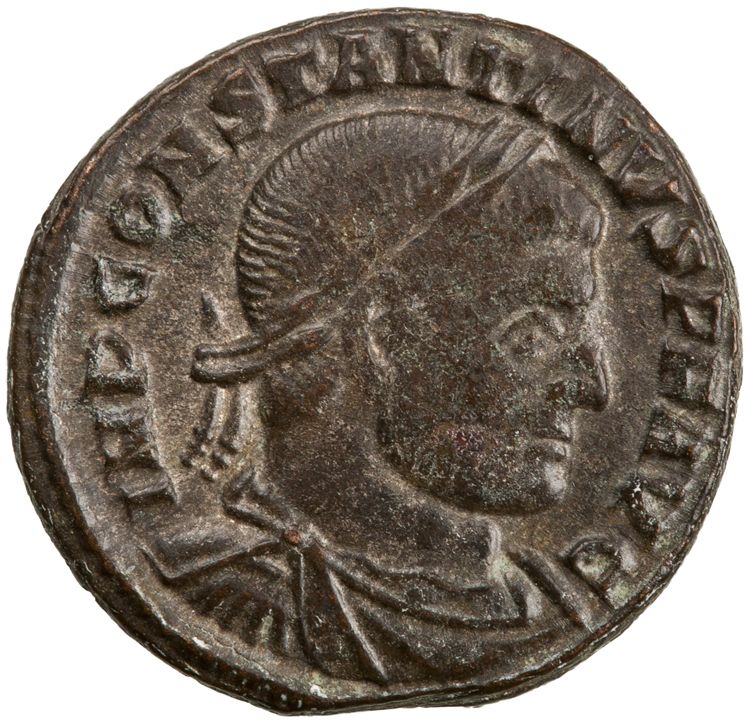 RIC VII Arelate 84, аверс, American Numismatic Society (ans)