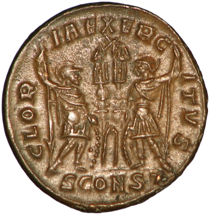 реверс RIC VII Arelate 347