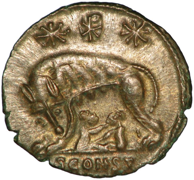 реверс RIC VII Arelate 400