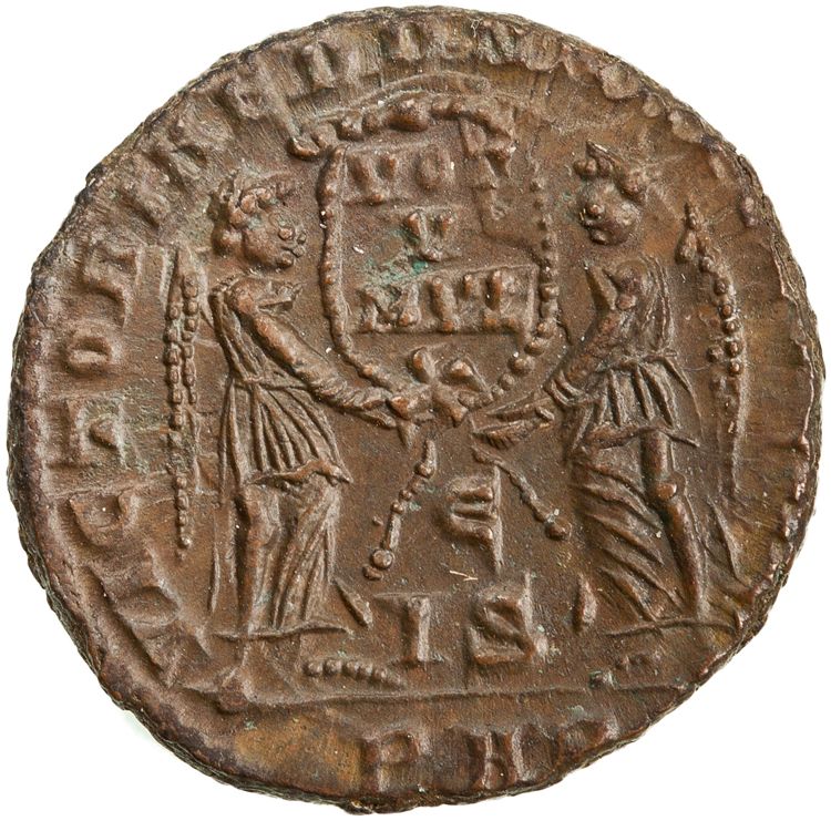 RIC VIII Arelate 179, reverse, American Numismatic Society (ans)