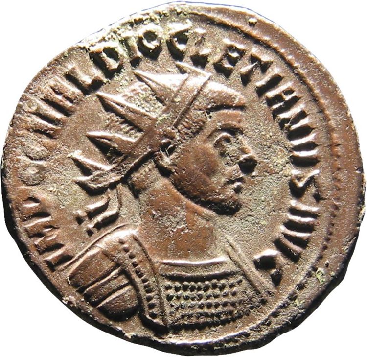 аверс RIC V Diocletian 223