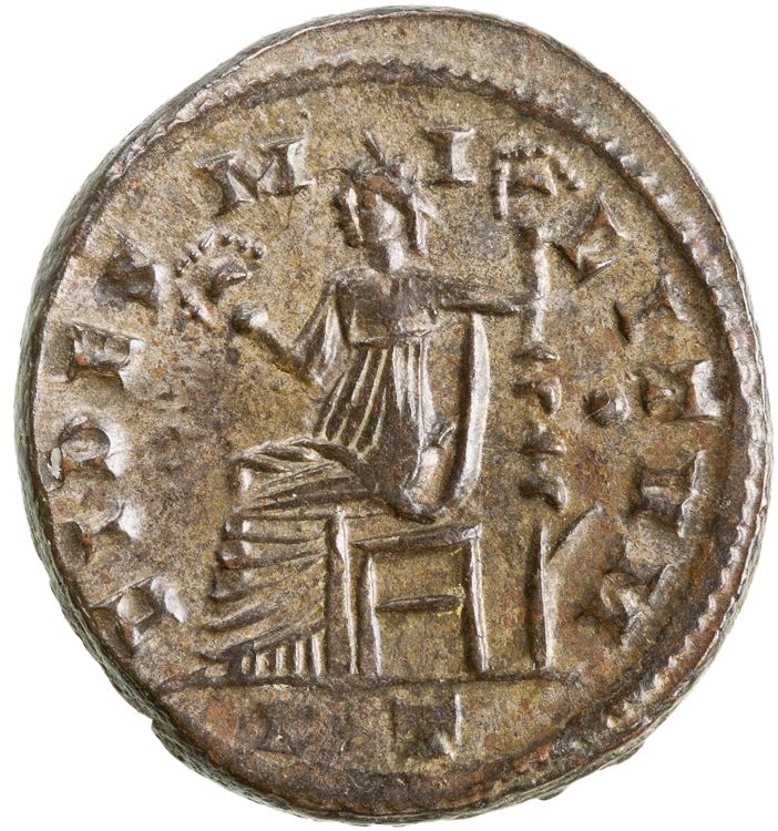 RIC VI Ticinum 55b, реверс, American Numismatic Society (ans)