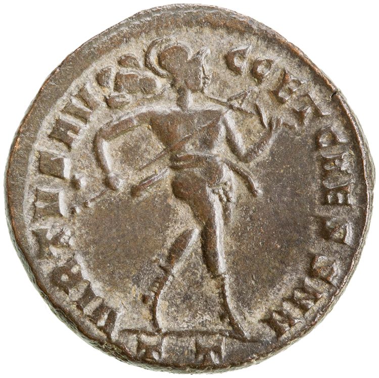 RIC VI Ticinum 74, реверс, American Numismatic Society (ans)
