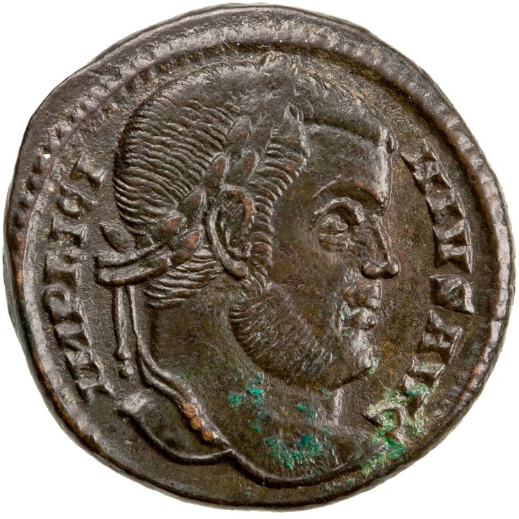 RIC VII Ticinum 146, аверс, American Numismatic Society (ans)