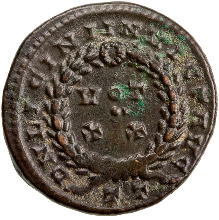 RIC VII Ticinum 146, реверс, American Numismatic Society (ans)