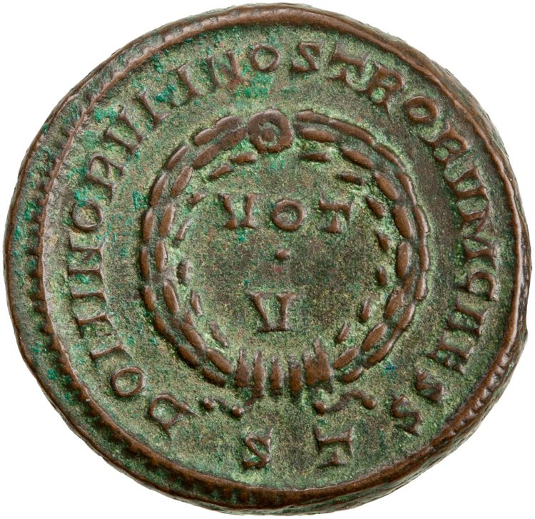 реверс RIC VII Ticinum 151