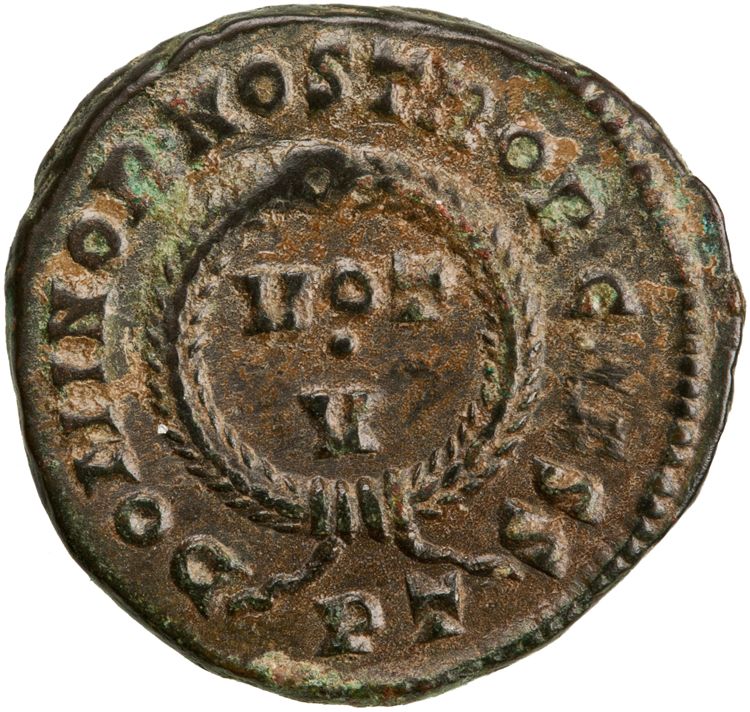 RIC VII Ticinum 154, реверс, American Numismatic Society (ans)