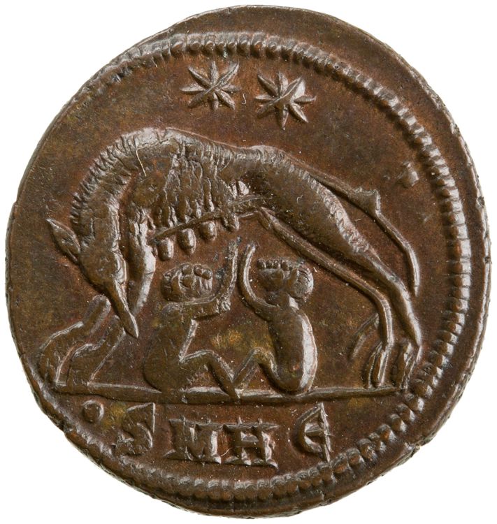 RIC VII Heraclea 119, реверс, American Numismatic Society (ans)
