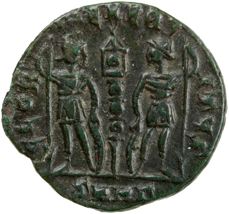 RIC VII Heraclea 155, реверс, American Numismatic Society (ans)