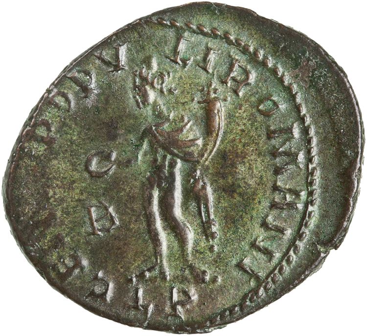 RIC VI Lugdunum 38b, реверс, American Numismatic Society (ans)