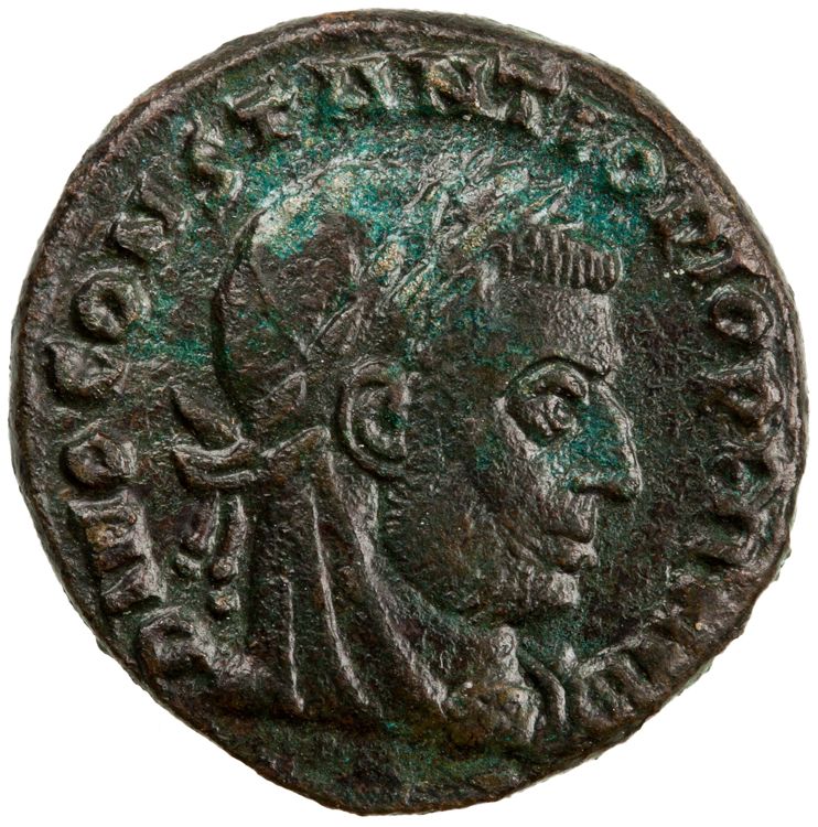 RIC VII Rome 105, obverse, American Numismatic Society (ans)