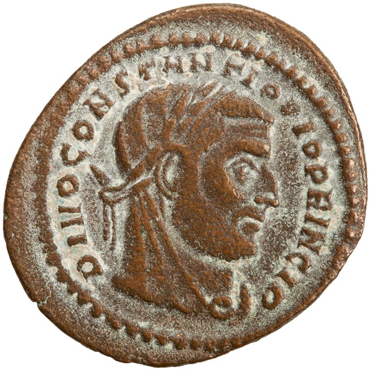 RIC VII Rome 105, obverse, American Numismatic Society (ans)