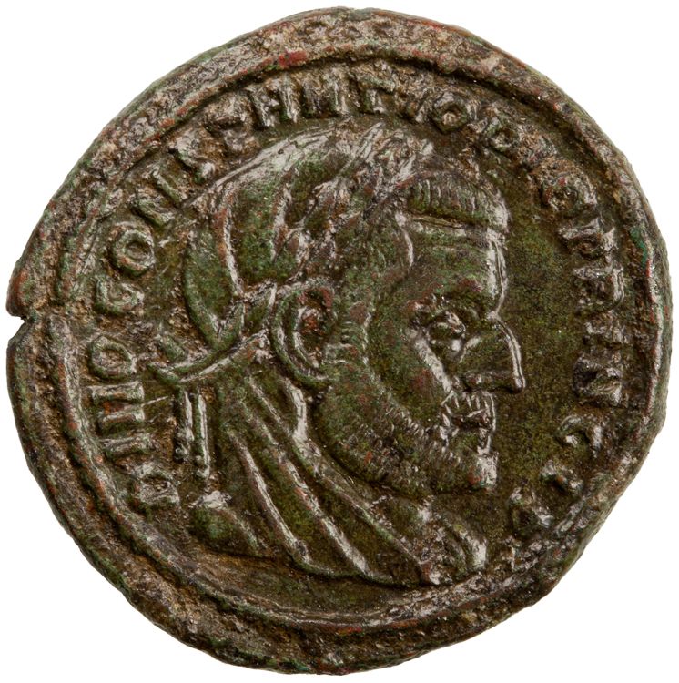 RIC VII Rome 105, obverse, American Numismatic Society (ans)