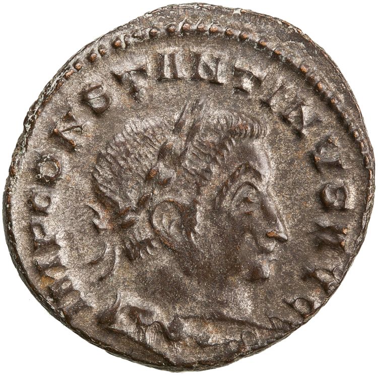 RIC VII Lugdunum 32, аверс, American Numismatic Society (ans)