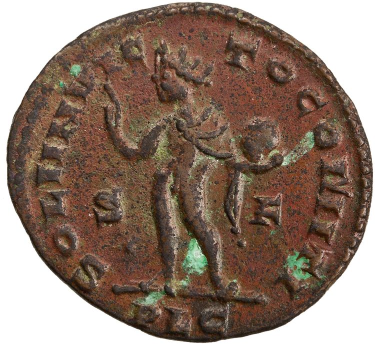 RIC VII Lugdunum 1, реверс, American Numismatic Society (ans)