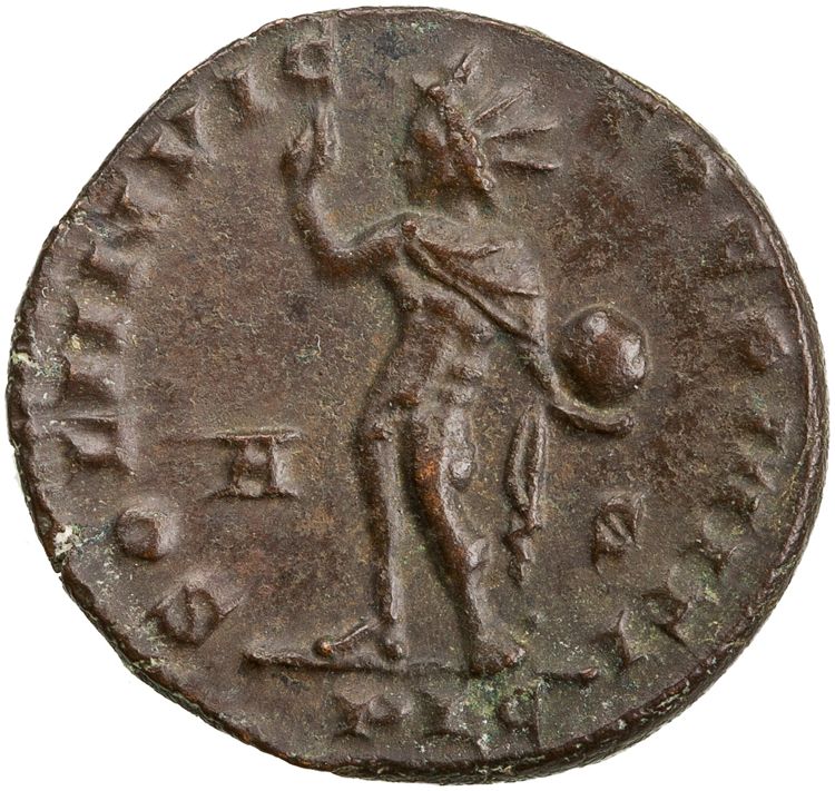 RIC VII Lugdunum 53, reverse, American Numismatic Society (ans)