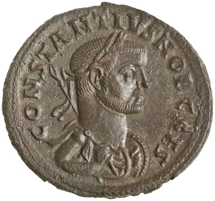RIC VI Lugdunum 41, аверс, American Numismatic Society (ans)