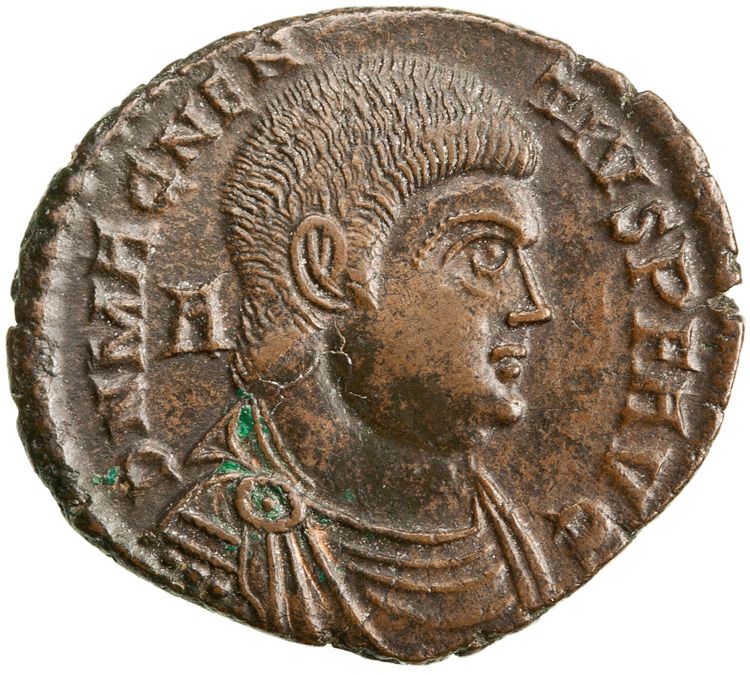 RIC VIII Lugdunum 126, obverse, American Numismatic Society (ans)