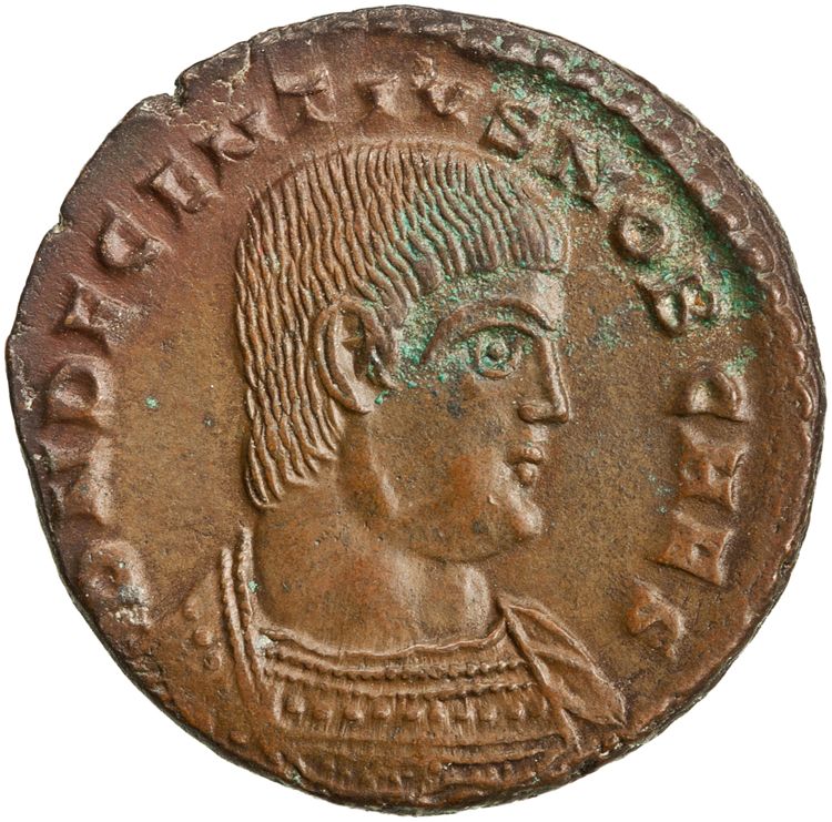 RIC VIII Lugdunum 127, аверс, American Numismatic Society (ans)