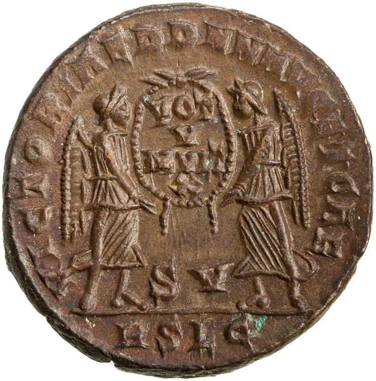 RIC VIII Lugdunum 127, реверс, American Numismatic Society (ans)