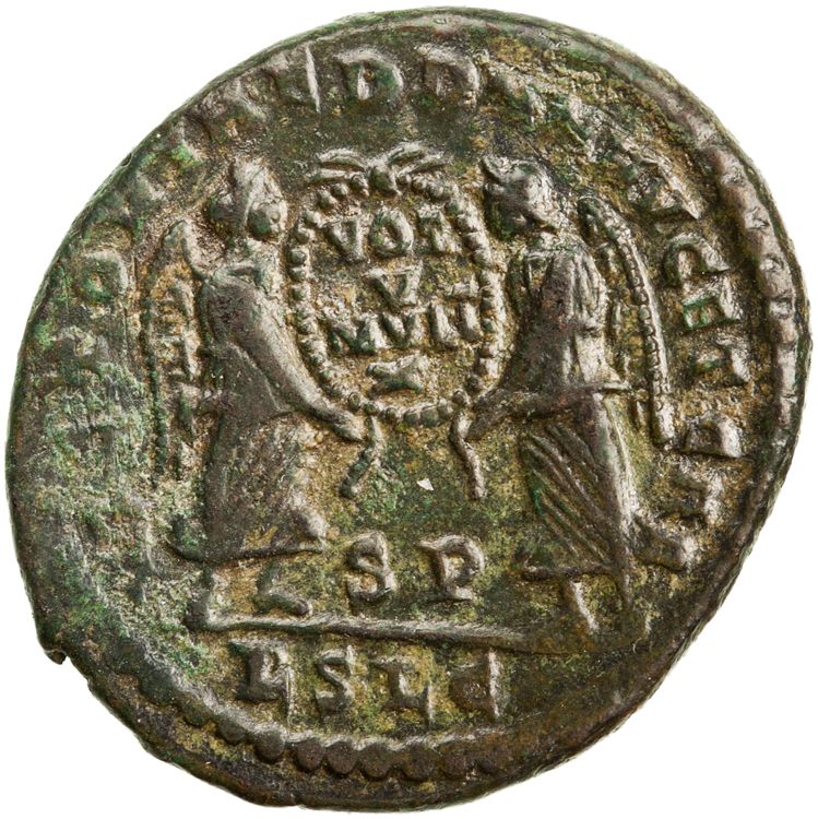 RIC VIII Lugdunum 141, реверс, American Numismatic Society (ans)