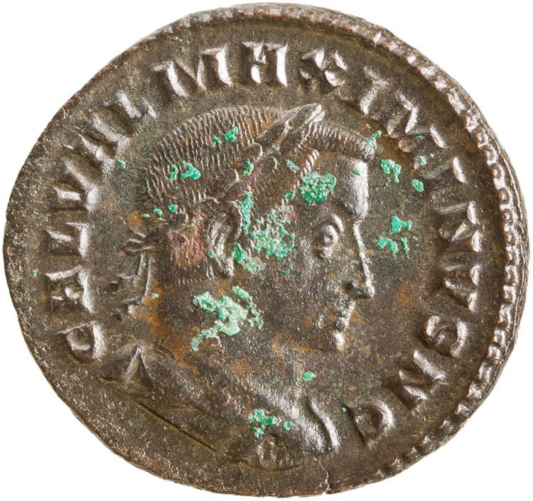 obverse RIC VI Lugdunum 215