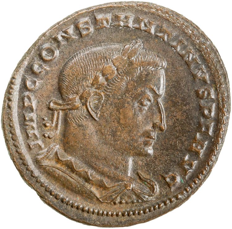 RIC VI Lugdunum 295, аверс, American Numismatic Society (ans)