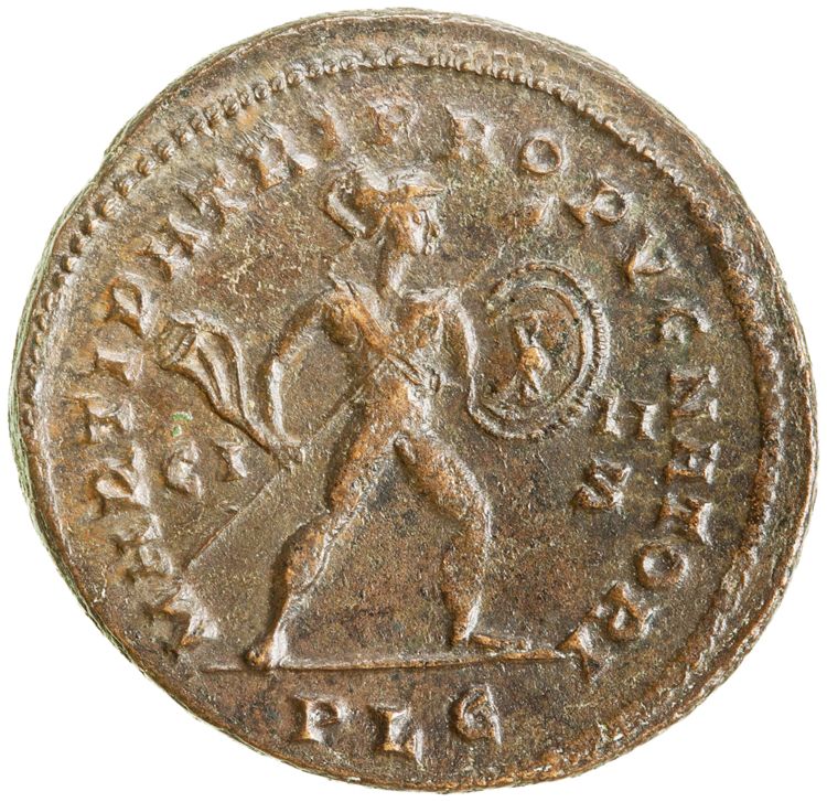 RIC VI Lugdunum 295, реверс, American Numismatic Society (ans)