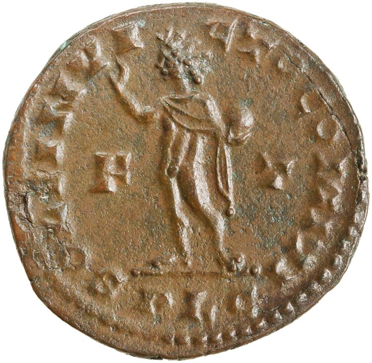 RIC VI Lugdunum 307, reverse, American Numismatic Society (ans)