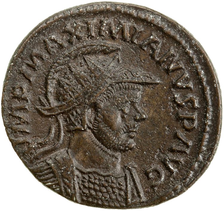 аверс RIC V Diocletian 461