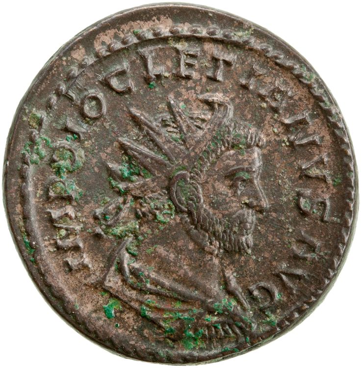 аверс RIC V Diocletian 10